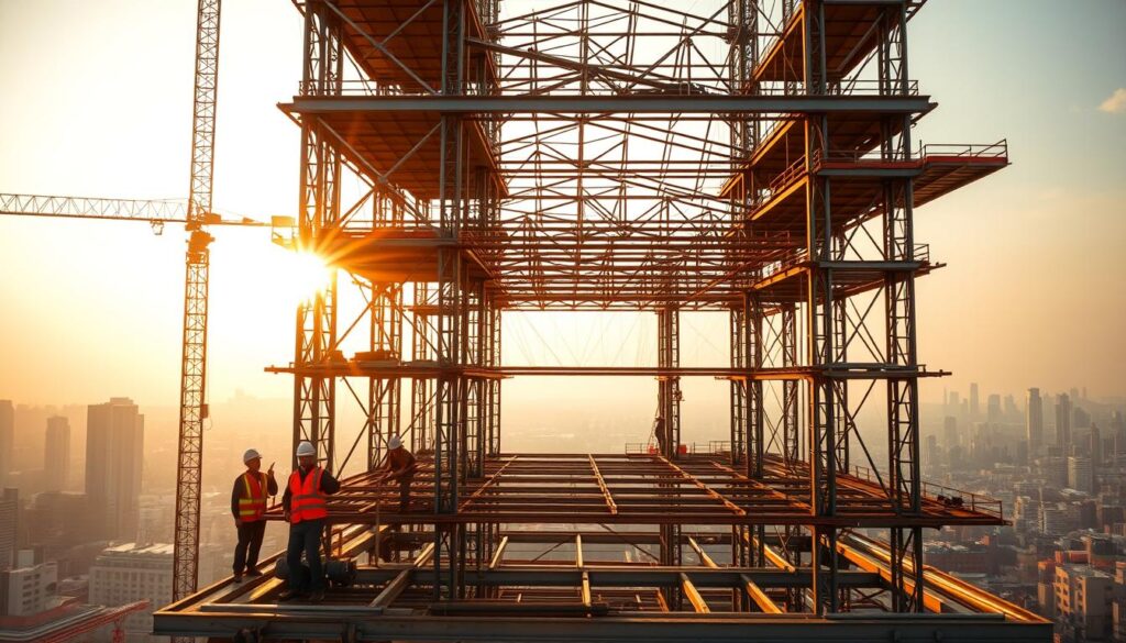 modern steel construction technology
